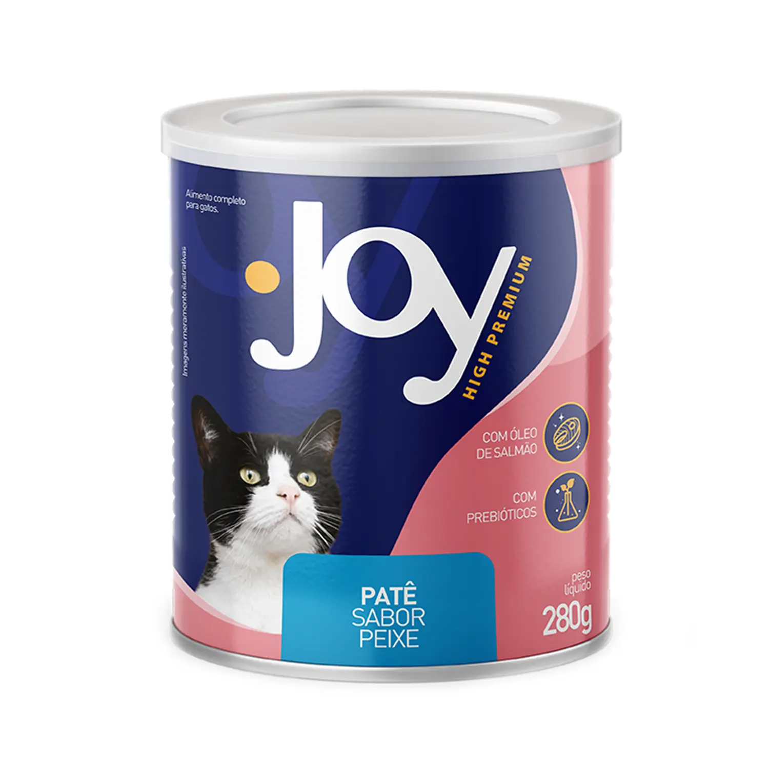 Ração Úmida Joy Patê para Gatos Peixe